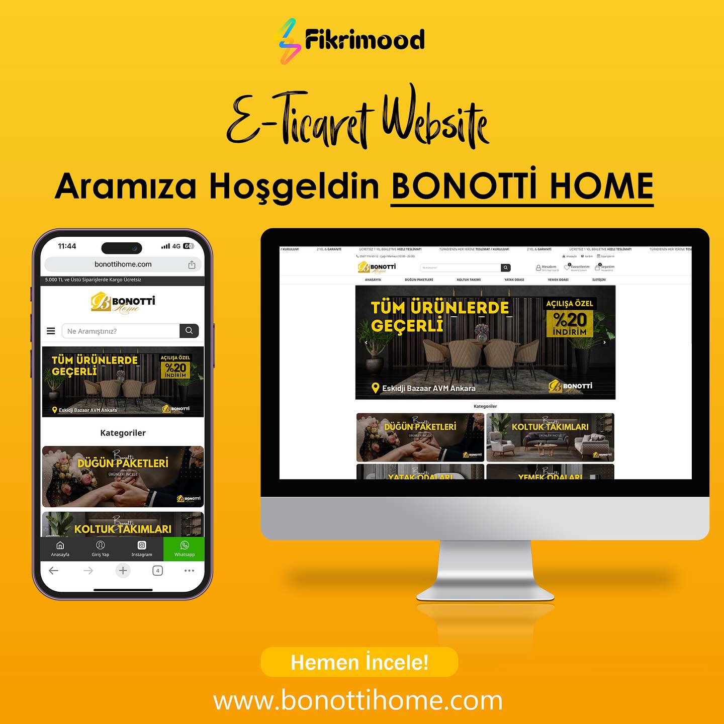 Bonotti Home referans projesi