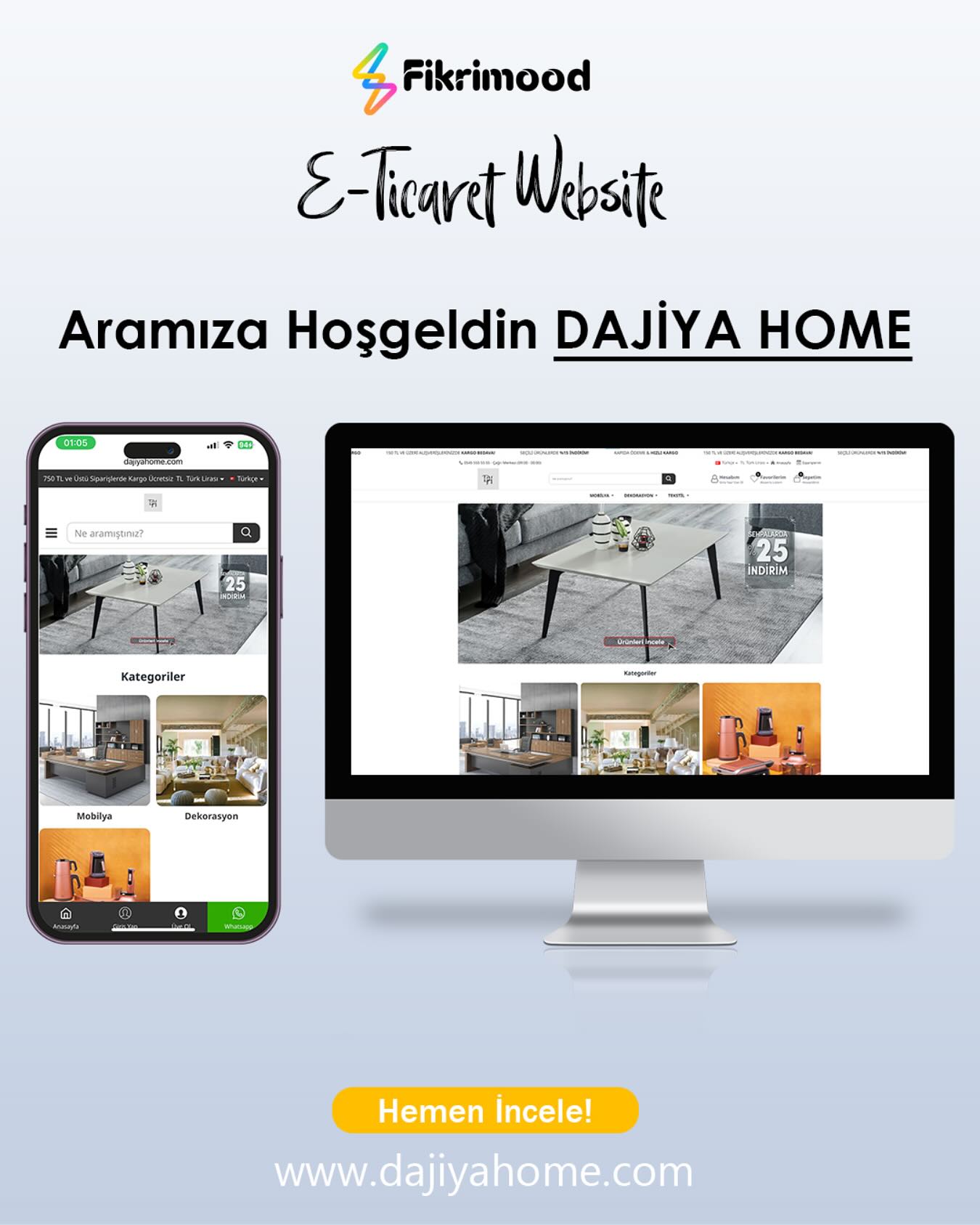 Dajiya Home referans projesi