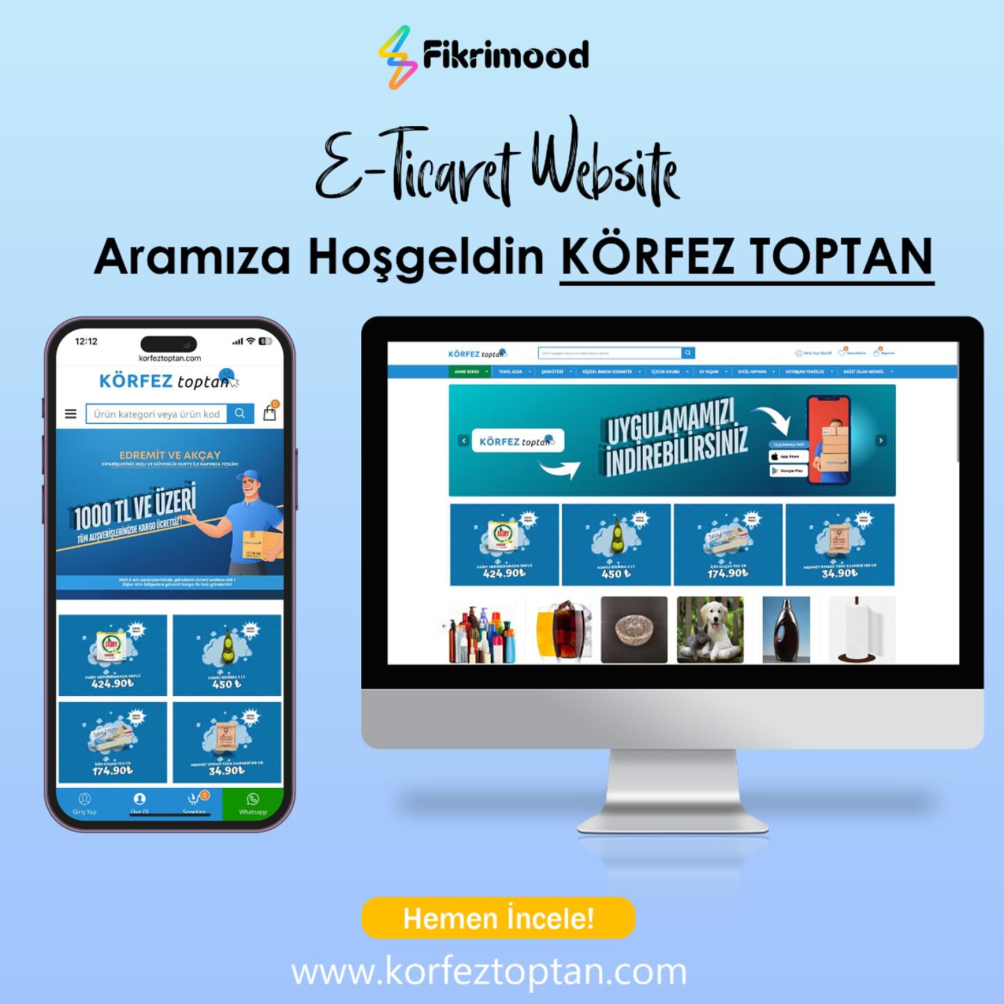 Körfez Toptan referans projesi