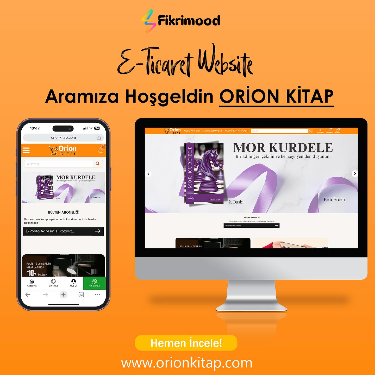 Orion Kitap referans projesi